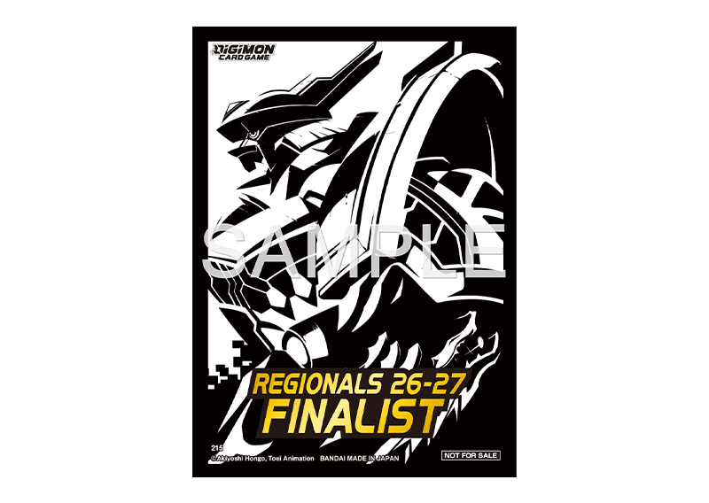 Regionals 26-27 Sleeves (5 sleeves/pack)