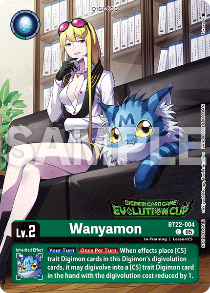 BT22-004 Wanyamon (Alt-Art)