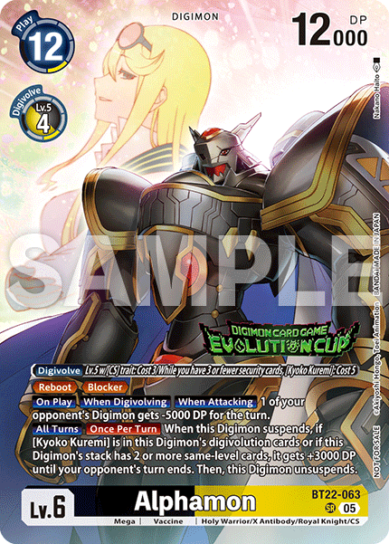 BT22-063 Alphamon (Alt-Art)