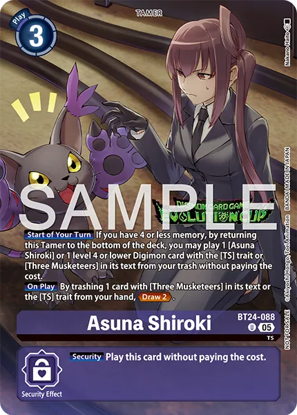 BT24-088 Asuna Shiroki  (Alt-Art)