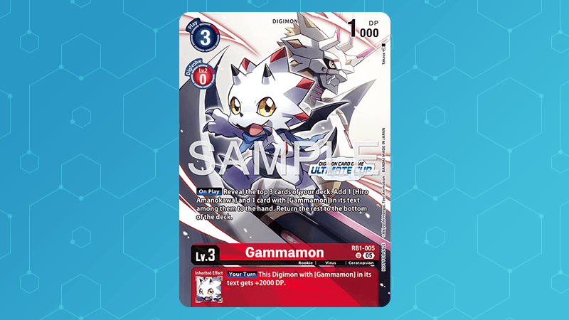 Gammamon Alt-Art Promo Card