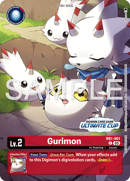 RB1-001 Gurimon Alt-Art Promo Card