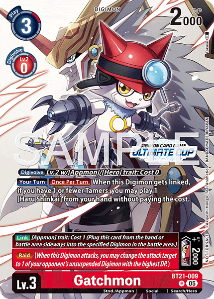 BT21-009 Gatchmon Alt-Art Promo Card