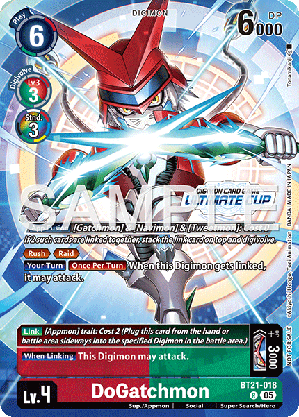 BT21-018 DoGatchmon Alt-Art Promo Card