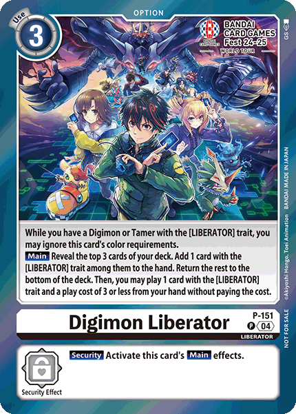 P-151 Digimon Liberator