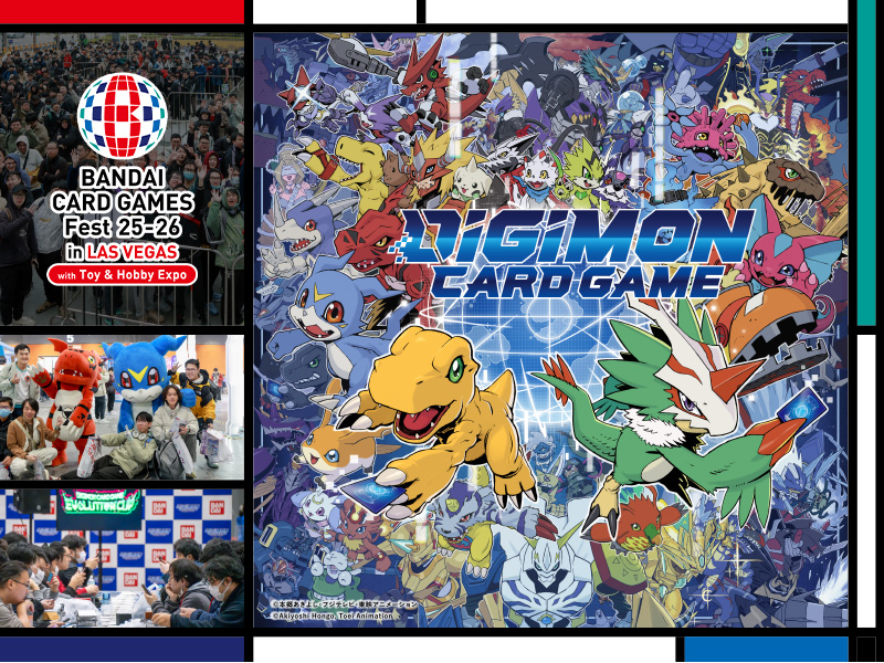 BANDAI CARD GAMES Fest 25-26 in Las Vegas with Toy and Hobby Expo