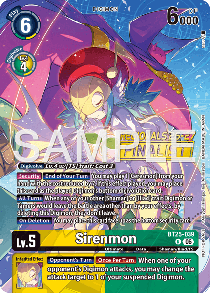Regionals 26-27 Season 2 Finalist Card Set