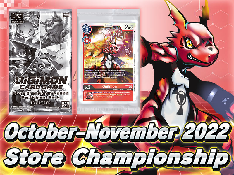 Digimon Card Game August 2022 Store Championship