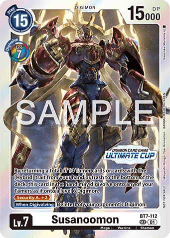 BT7-112 Susanoonmon <br>Alt-Art Promo Card