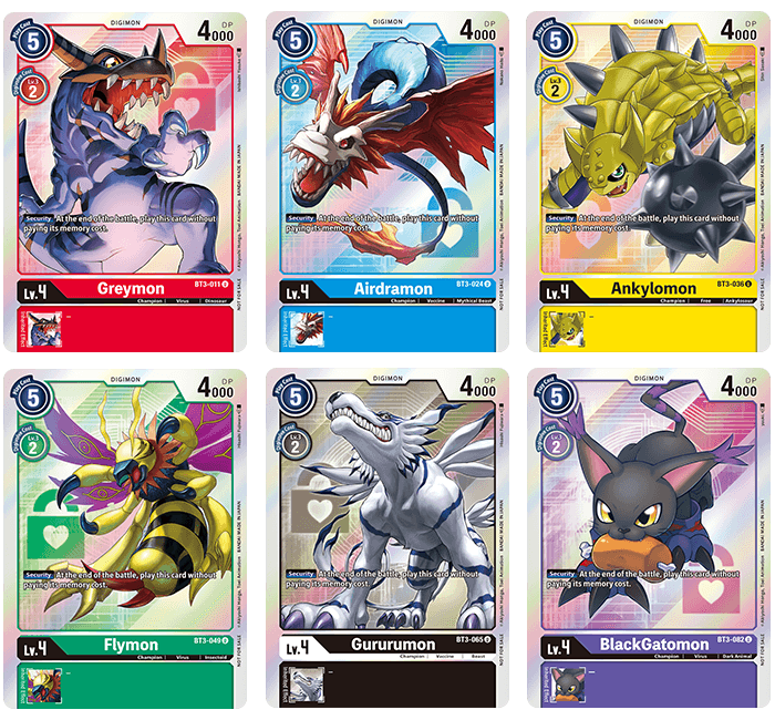 Digimon Booster Karten Auswahl TCG Trading Cards Game Card Bo 