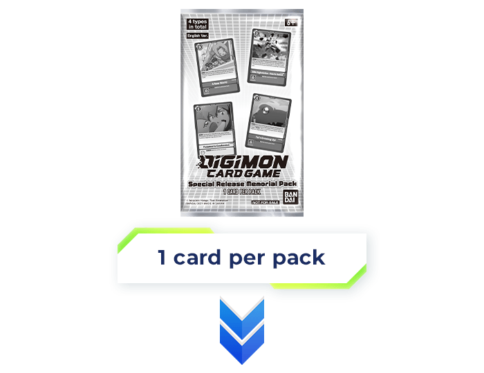 Digimon Card Game Special Release Memorial Pack 