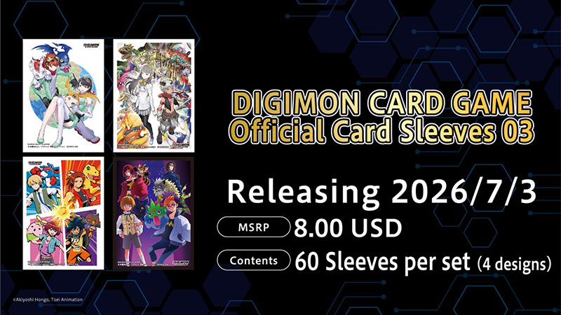 OFFICIAL CARD SLEEVES 03