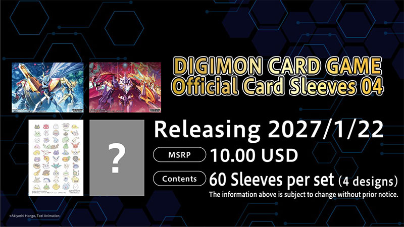 OFFICIAL CARD SLEEVES 04