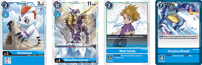 TCG English Digimon Card Game Starter Deck Cocytus Blue Deck No pack 