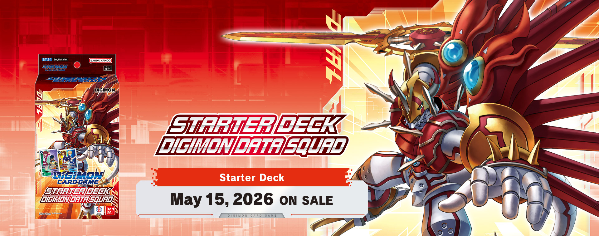 DIGIMON CARD GAME DIGIMON DATA SQUAD [ST-24]