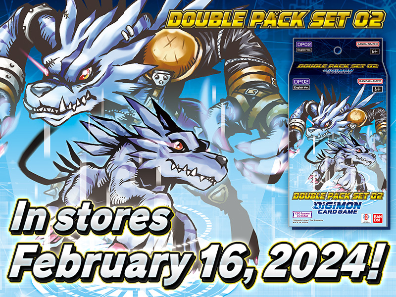 DIGIMON CARD GAME DOUBLE PACK SET 02 [DP02] − PRODUCTS｜Digimon 