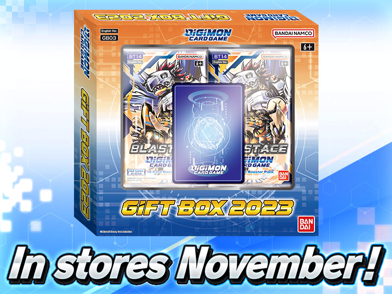 DIGIMON CARD GAME GIFT BOX 2023 − PRODUCTS｜Digimon Card Game