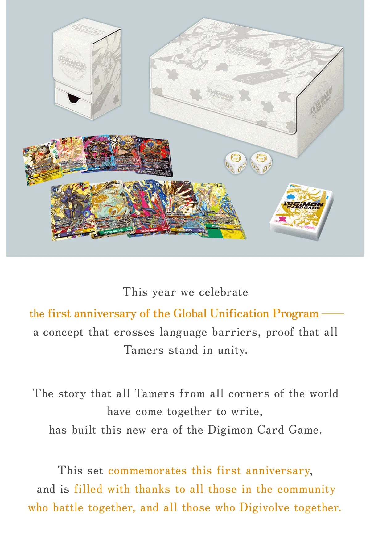 first anniversary of the Global Unification Program