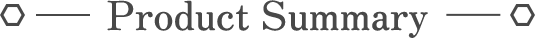 Product Summary