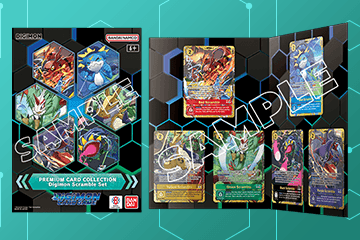 PREMIUM CARD COLLECTION Digimon Scramble Set