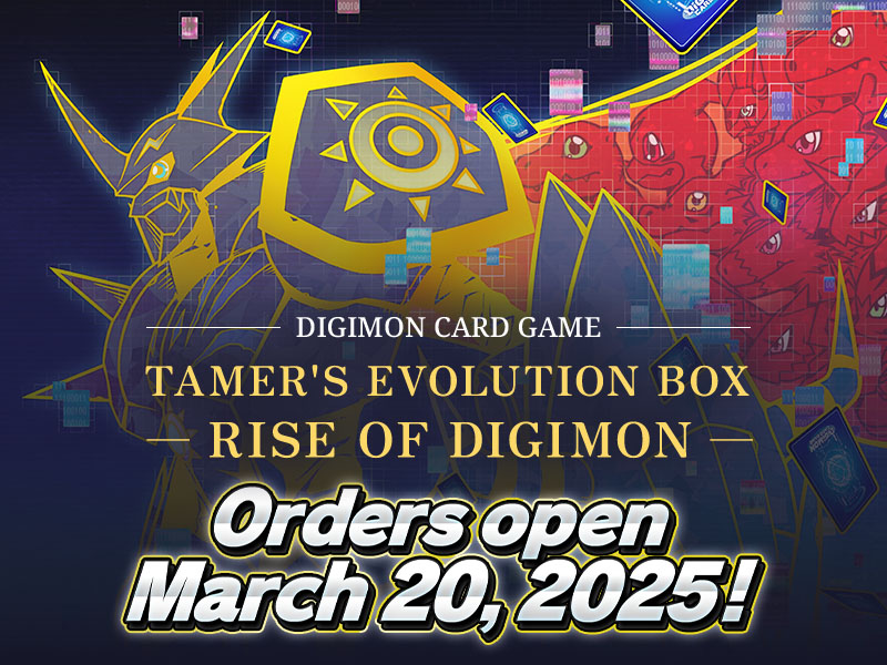 DIGIMON CARD GAME TAMER'S EVOLUTION BOX -RISE OF DIGIMON-