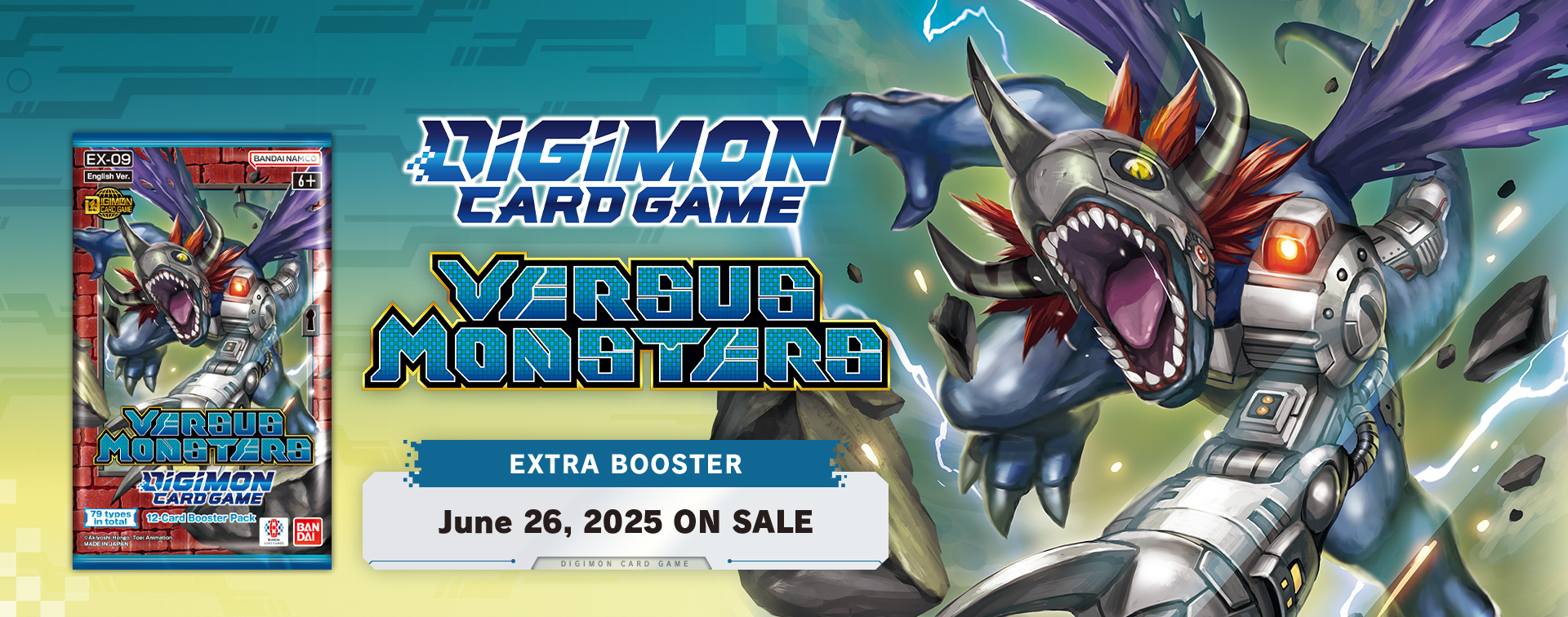 DIGIMON CARD GAME<br>EXTRA BOOSTER VERSUS MONSTERS [EX-09]
