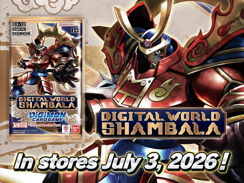 DIGIMON CARD GAME DIGITAL WORLD SHAMBALA [EX-12]