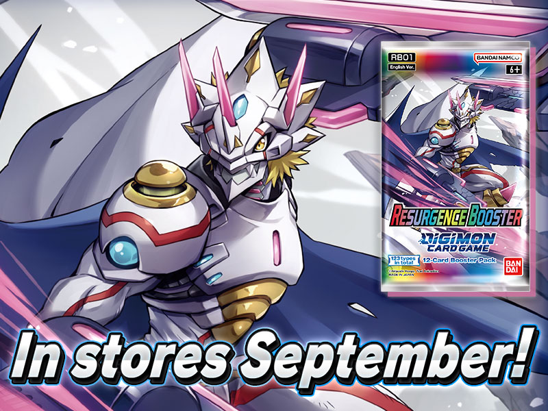 DIGIMON CARD GAME RESURGENCE BOOSTER [RB01]