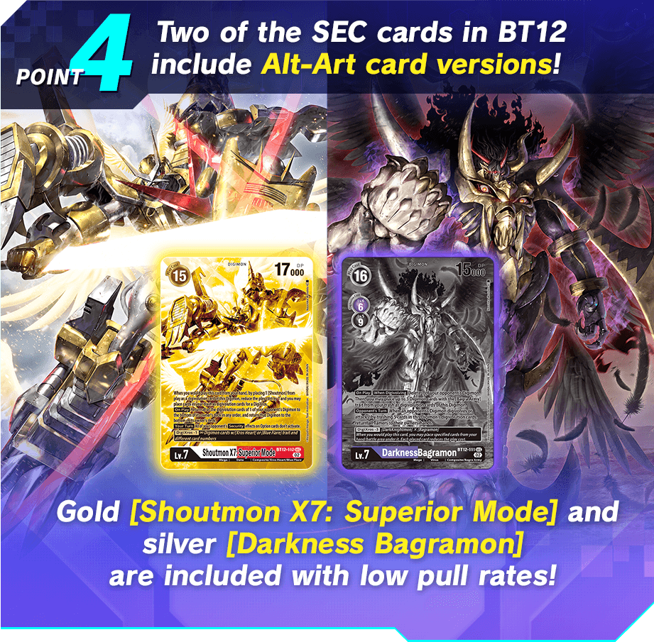 POINT4 Two of the SEC card in BT12 include Parallel Rare versions!