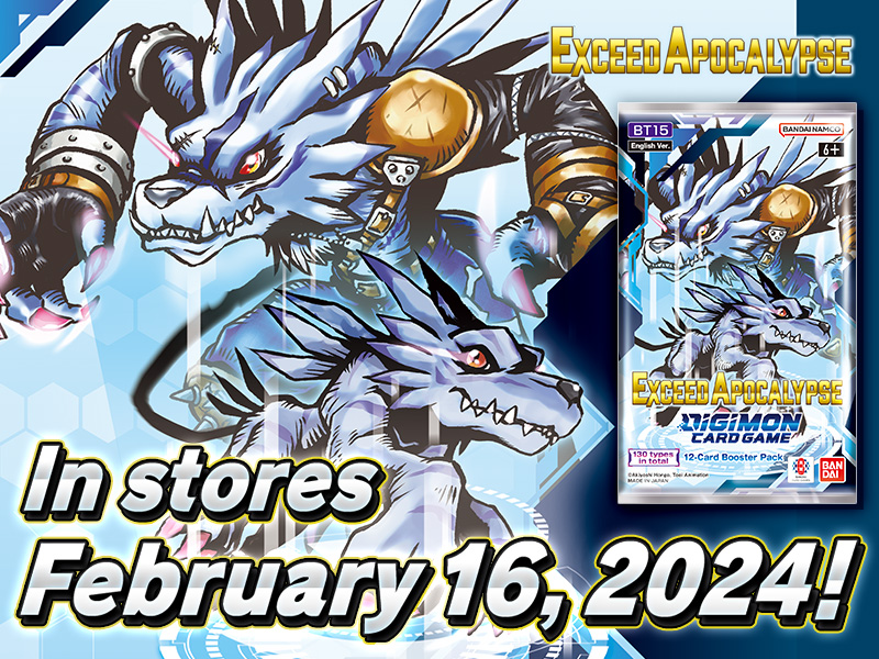 DIGIMON CARD GAME EXCEED APOCALYPSE [BT15]