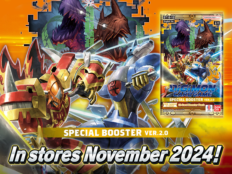 DIGIMON CARD GAME SPECIAL BOOSTER Ver.2.0 [BT18-19]