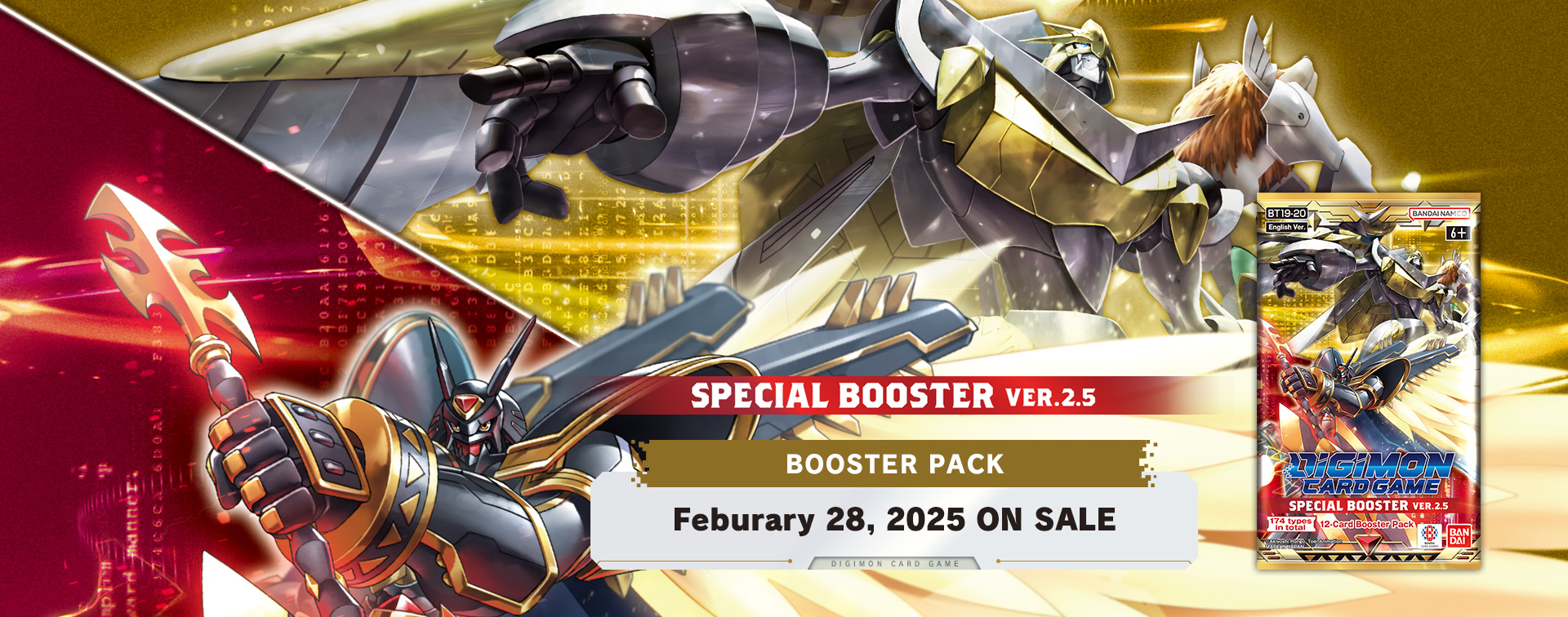 DIGIMON CARD GAME Special Booster ver.2.5 [BT19-20]