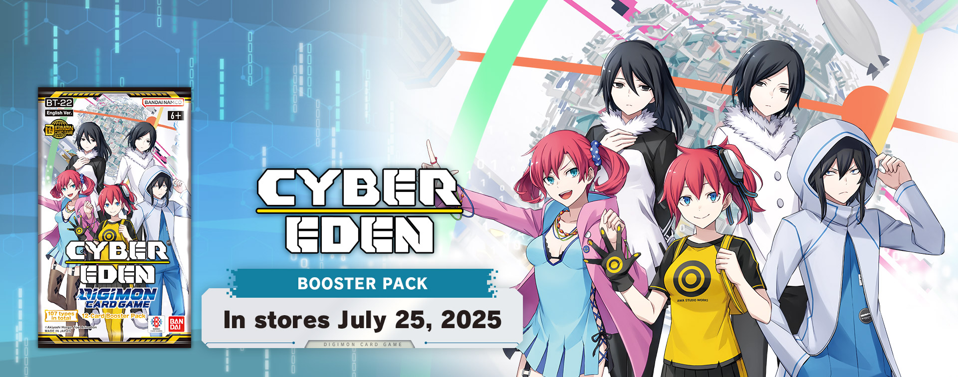 DIGIMON CARD GAME CYBER EDEN [BT-22]