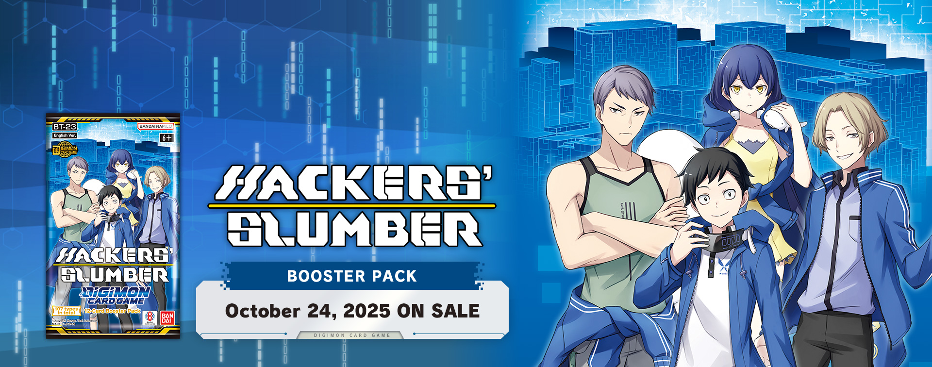 DIGIMON CARD GAME HACKERS%27 SLUMBER [BT-23]