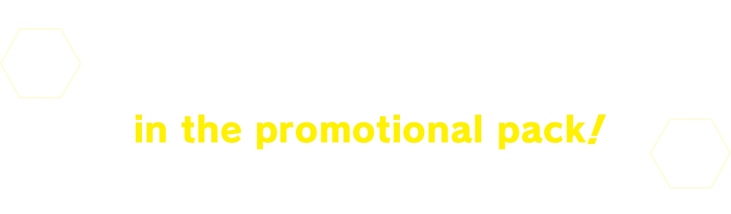 2 of 6 card types included in the promotional pack!