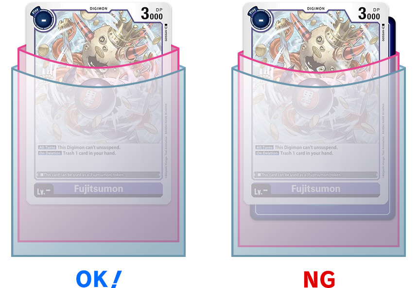 Token Cards: Number of Sleeves